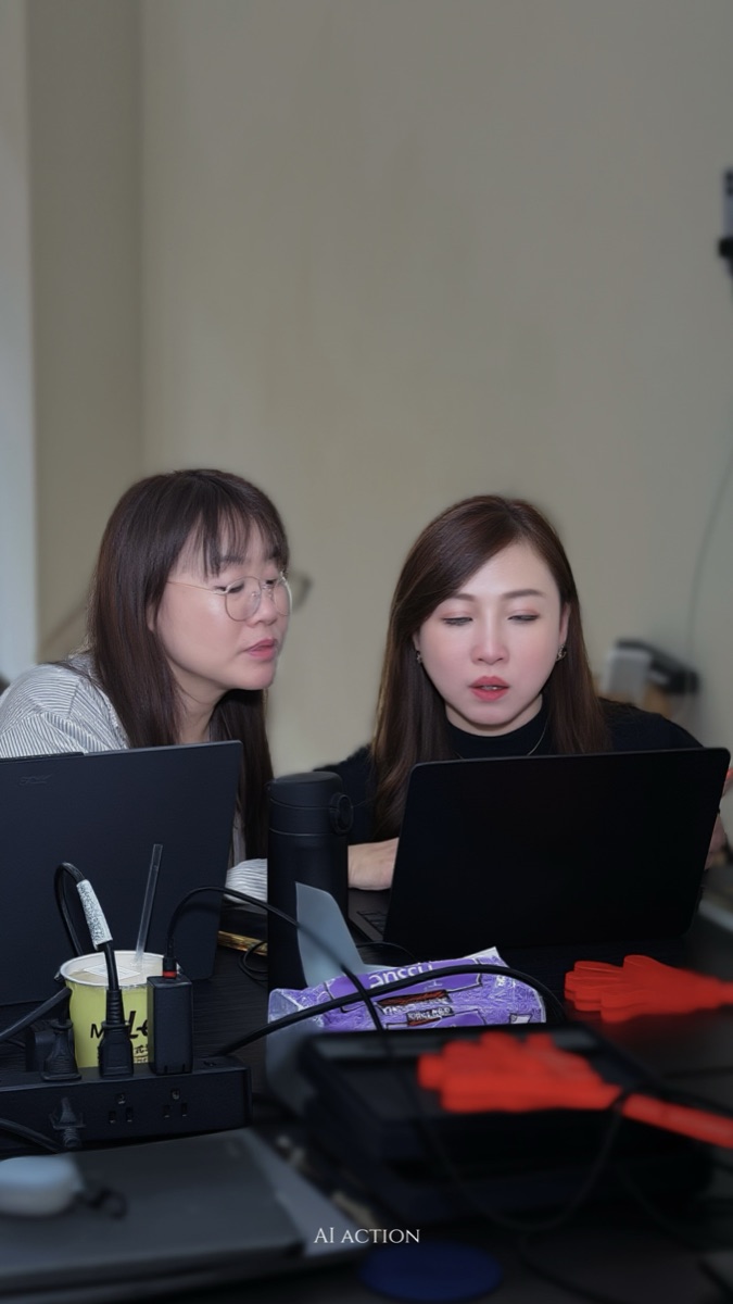 學員在課堂現場親手打造智能體